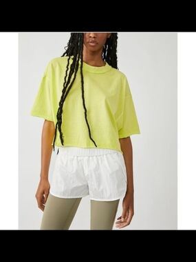 FP Movement Inspire Tee Highlighter Yellow Size Small